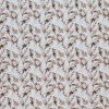 Jersey Cotton Fabric Digital Print - Hand Painted Tulips Brown