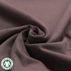 Organic Cotton Jersey Fabric (Gots) Dark Mauve