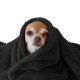 Wellness Fleece Zwart - (Fleece Stoffen)