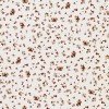 Jersey Cotton Fabric Digital Print - Beauty Flower Beige