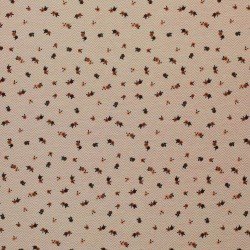 Jersey Cotton Fabric Digital Print - Herringbone Flower