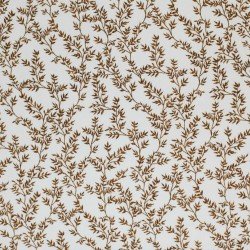 Cotton Poplin Digital Print - Natural Branches Brown