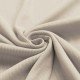 Tessuto Jersey Di Cotone Costine Beige Chiaro - (Jersey Tessuti)