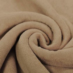 Stretch Toweling Fabric Cacao