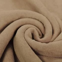 Stretch Toweling Fabric Cacao Stretch Toweling Fabric Cacao