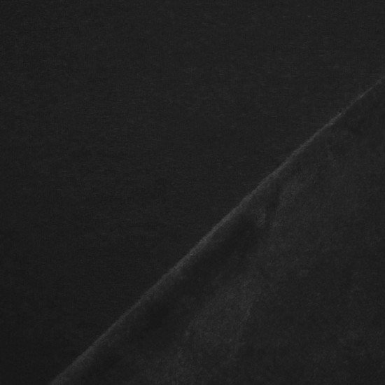 Sweatshirt Fleece Fabric Black - (Sweatshirt Fleece Fabric)