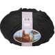 Merino Wool Knitting Yarn ISPE Needle Size 7 - 8 Black - (Baby Wool / Baby Yarn Needle Size 7 - 8)
