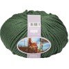 Filati Di Lana Merino ISPE Ago Spessore 7 - 8 Verde Scuro