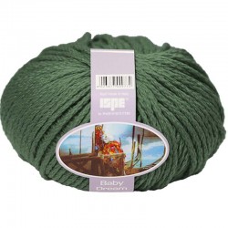 Merino Wool Knitting Yarn ISPE Needle Size 7 - 8 Dark Green