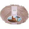 Filati Di Lana Merino ISPE Ago Spessore 7 - 8 Taupe
