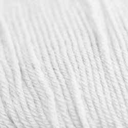 Baby Merino Superwash Knitting Yarn ISPE Needle Size 2 - 2,5 Woolwhite