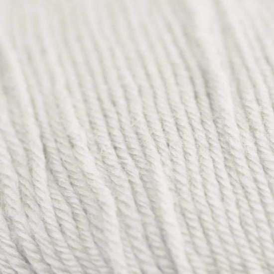 Baby Merino Superwash Knitting Yarn ISPE Needle Size 2 - 2,5 Ecru - (Baby Wool / Baby Yarn Needle Size 2 - 2,5)