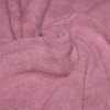 Cotton Fleece Fabric (Sherpa) Light Mauve