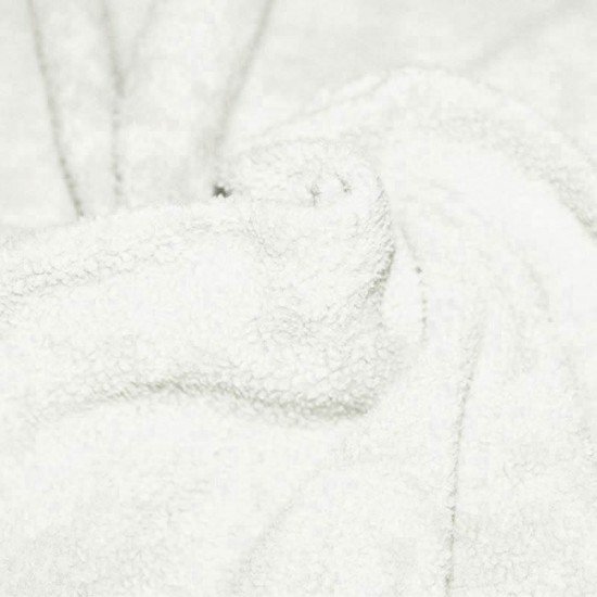 Tissu Polaire Coton (Sherpa) Écru - (Tissu Polaire Coton (Sherpa))