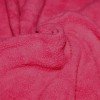 Cotton Fleece Fabric (Sherpa) Fuchsia