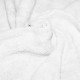 Cotton Fleece Fabric (Sherpa) White