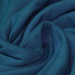 Cotton Jersey Knit Fabric Petrol Blue