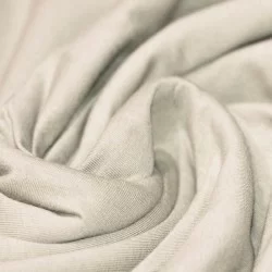Katoenen Jersey Licht Beige