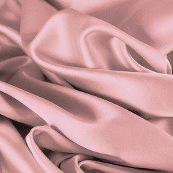 Cotton Satin Stretch Fabric Nude Pink