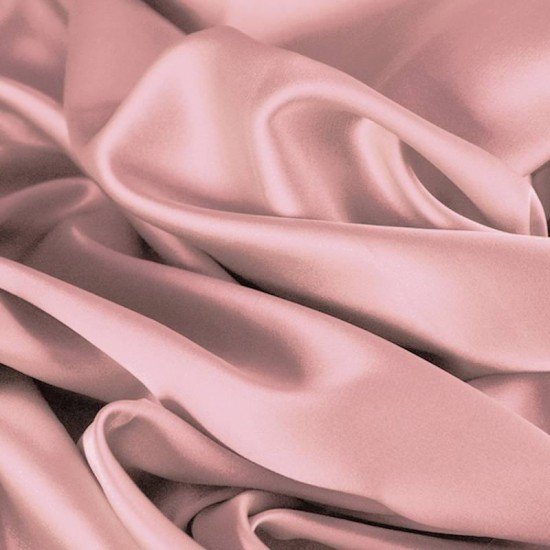 Cotton Satin Stretch Fabric Nude Pink - (Fashion Fabrics)