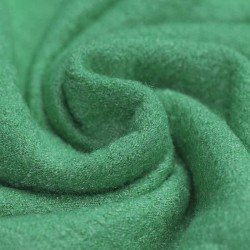 Boiled Wool Fabric Emerald Green