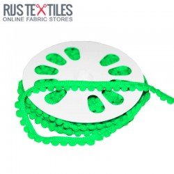 Pom Pom Trim 4mm Fluor Lime