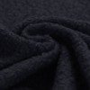 Boucle Fabric Curly Navy