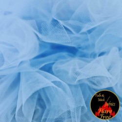 Tulle Netting Baby Blue 300CM Wide