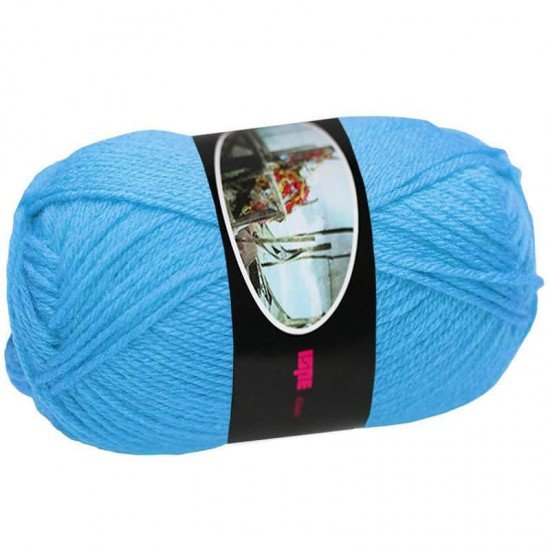 Fils à Tricoter Laine ISPE Aiguilles 4 Aqua - (Fils à Tricoter De Laine Aiguilles 4)