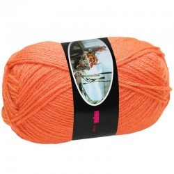 Knitting Wool ISPE Needle Size 4 Orange