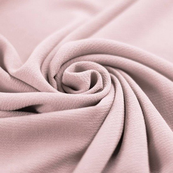 Bubble Chiffon Stof Stretch Nude Pink - (Fashion Stoffer)