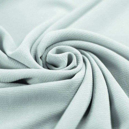 Tessuto Bolla Chiffon Stretch Verde Mare - (Tessuti Moda)