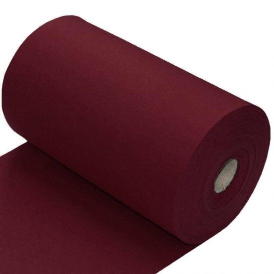 Bündchenstoff Bordeaux - (Bündchenstoff)