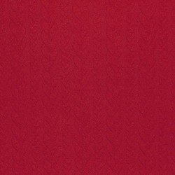Cable Knit Jacquard Fabric Dark Red