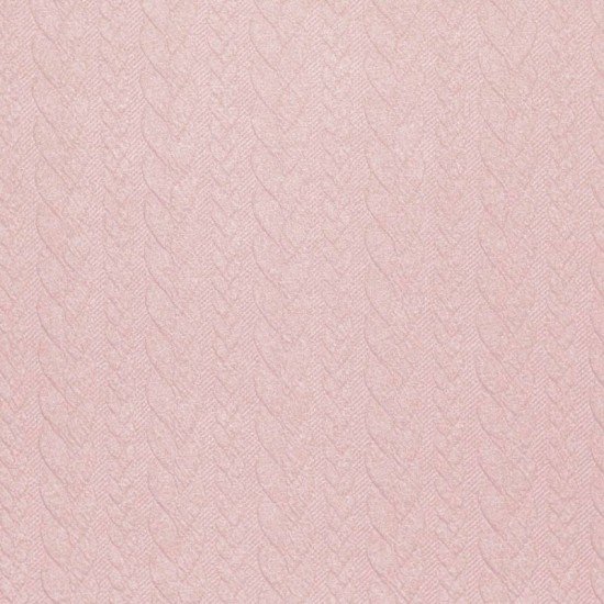 Cable Knit Jacquard Fabric Nude Pink - (Fashion Fabrics)