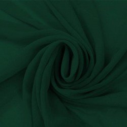 Chiffon Fabric Dark Green