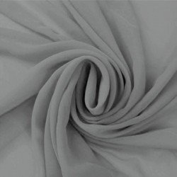 Chiffon Fabric Grey