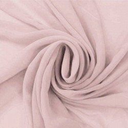 Chiffon Fabric Nude Pink