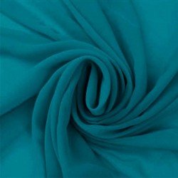 Chiffon Fabric Petrol
