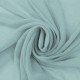 Tissu Mousseline Mer Verte - (Tissu Mousseline )