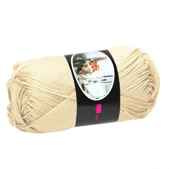Fils à Tricoter De Coton ISPE Beige - (Fils En Coton)