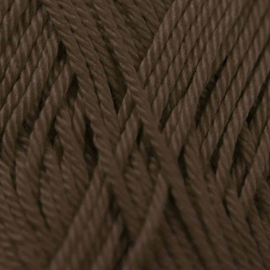 Fils à Tricoter De Coton ISPE Brun Foncé - (Fils En Coton)
