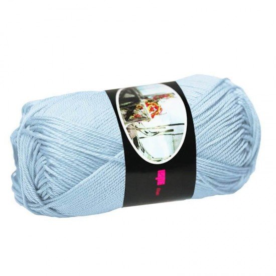 Fils à Tricoter De Coton ISPE Bleu Clair  - (Fils En Coton)