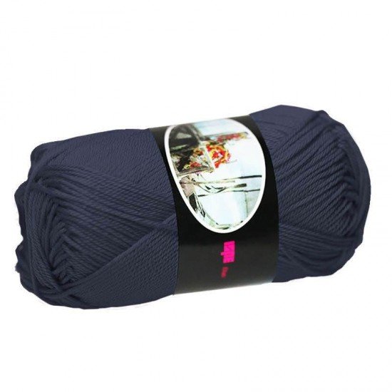 Fils à Tricoter De Coton ISPE Marine Fils En Coton