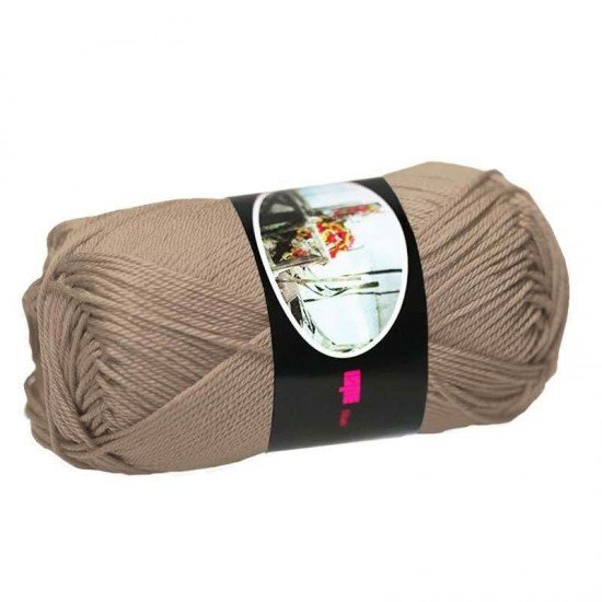 Fils à Tricoter De Coton ISPE Taupe - (Fils En Coton)