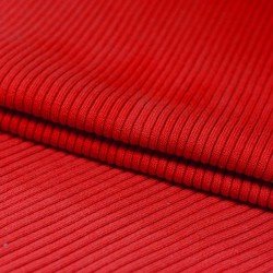 Cuffs Heavy Rib Jumbo Red