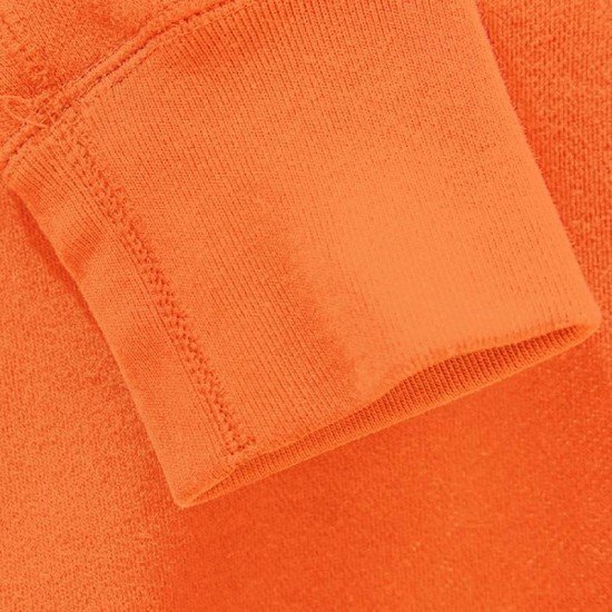 Tissu Bord-Côtes Orange - (Tissu Bord-Côtes )