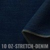Jeansstoff Stretch 10-OZ Dunkelblau