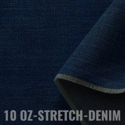 Denim Fabric Stretch 10-OZ Dark Blue