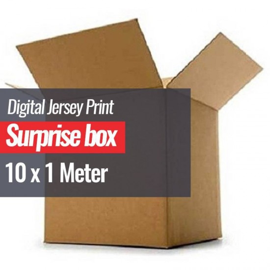 Jersey Di Cotone Stampa Digitale Scatola a Sorpresa 10 x 1 Metro Jersey Di Cotone Stampa Digitale Scatola a Sorpresa 10 x 1 Metro - (Outlet Del Tessuto)